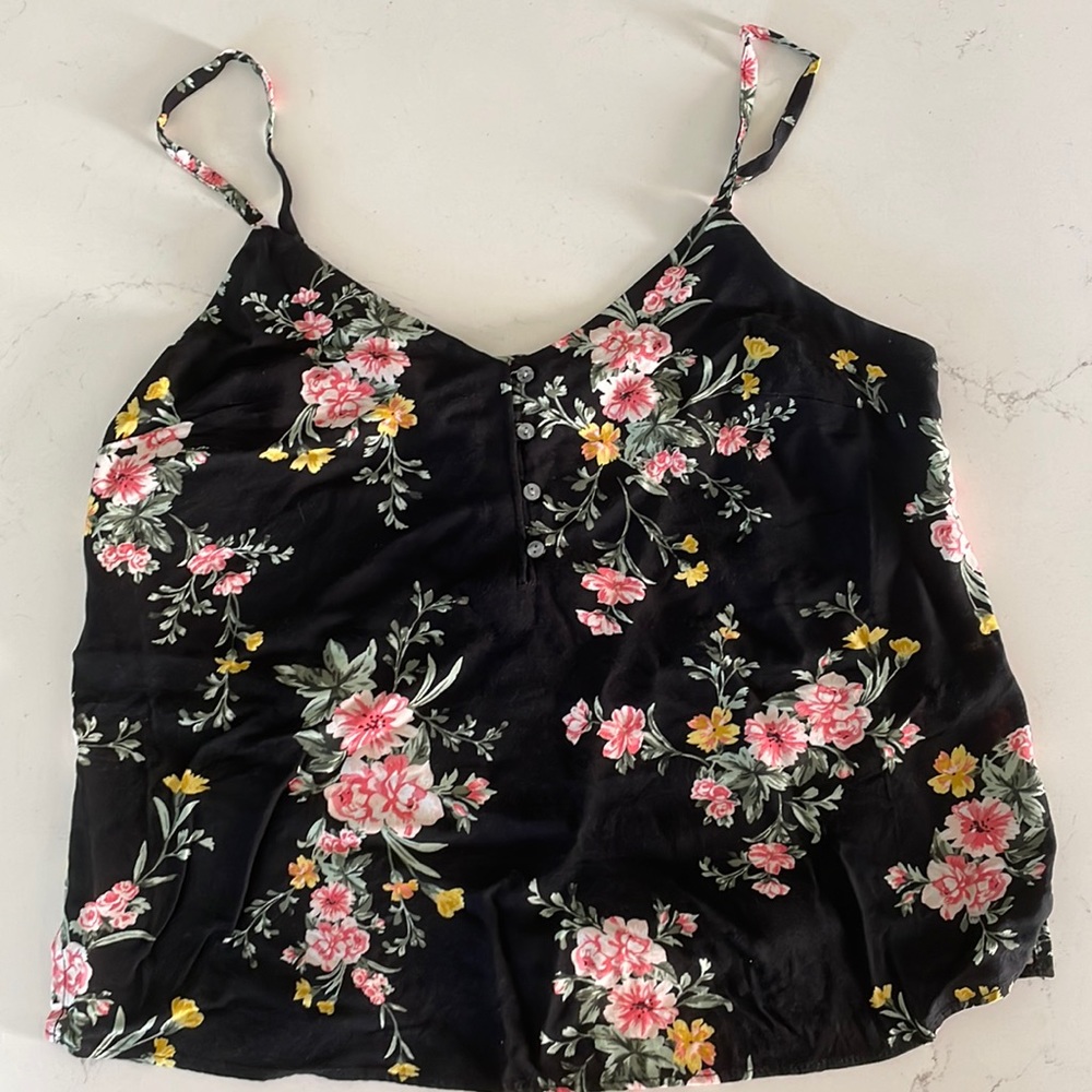 Floral tank top